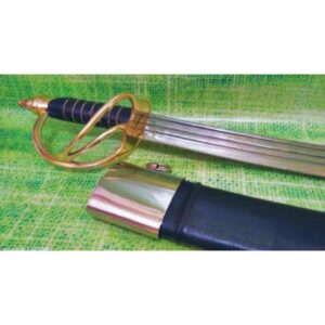 BLACK TEGA (39″ inches full length of sword with cover)