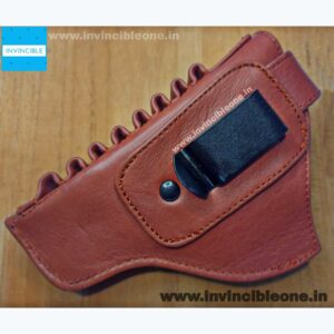 HANDGUN HOLSTER (Leather Cover)