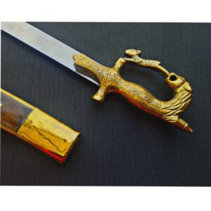 SHEESHAM COVER LION HEAD SWORD