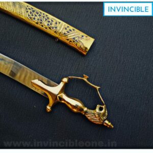 FULL BRASS SWORD (Lion Handle)