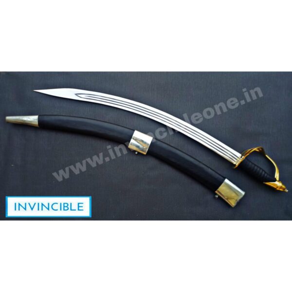 BLACK TEGA (39″ inches full length of sword with cover) - Image 3