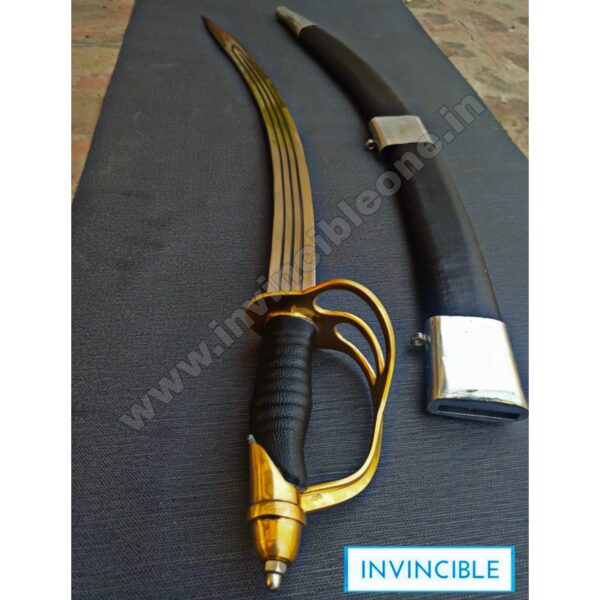 BLACK TEGA (39″ inches full length of sword with cover) - Image 2