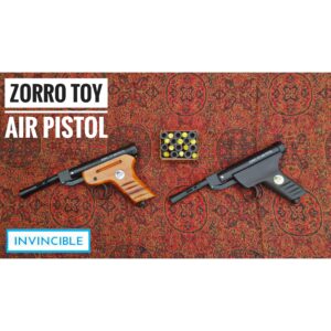 ZORRO TOY AIR PISTOL (FULL METAL BLACK COLOUR)