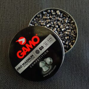 GAMO PRO MAGNUM .177 / 4.5MM (500 PELLETS / TIN)(7.6 grain pellets)