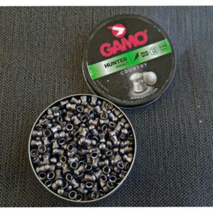 GAMO HUNTER .177 CAL, 7.56 GRAINS, ROUNDHEAD, 500 PELLETS