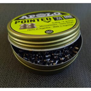 APOLO POINTED(9 grain pellets)(177/4.5mm) Made In Argentina