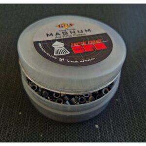 MAGNUM AIR RIFLE PELLETS(7.8 grain pellets)(SUPER POINTED PELLETS)(.177CAL)