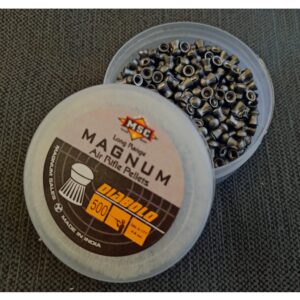 MAGNUM AIR RIFLE PELLETS(9 grain pellets)(DIABOLO PELLETS)(.177CAL)