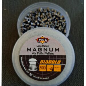 MAGNUM AIR RIFLE PELLETS(9 grain pellets)(DIABOLO PELLETS)(.177CAL)