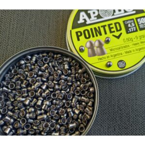 APOLO POINTED(9 grain pellets)(177/4.5mm) Made In Argentina