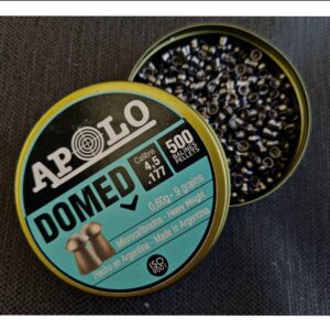 APOLO DOMED(9 grain pellets)(177/4.5mm) Made In Argentina
