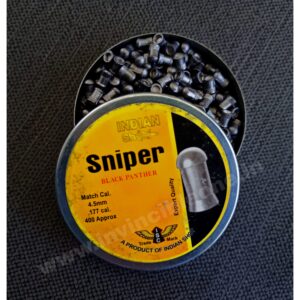 INDIAN SHOT(SNIPER)(BLACK PANTHER)(13 grain pellets)(.177/4.5mm Cal)