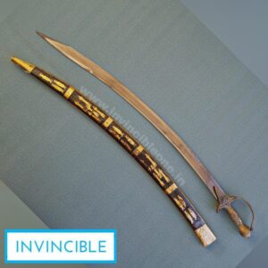 SHEESHAM WOOD WEDDING SWORD!! (BRASS WORK)