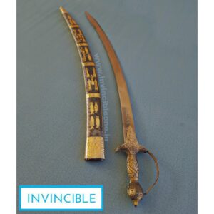 SHEESHAM WOOD WEDDING SWORD!! (BRASS WORK)