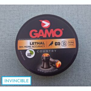 GAMO LETHAL PELLETS.177 CAL,5.56 GRAINS (38% MORE ACCURACY)