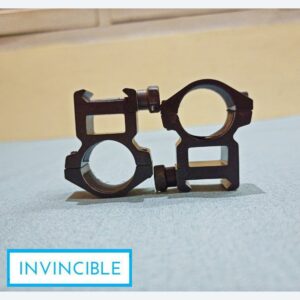 DOUBLE SCREW 20mm SCOPE MOUNT(ALUMINIUM)