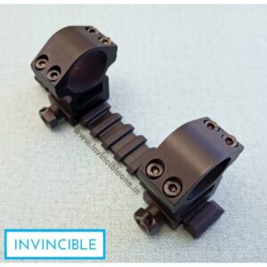 11mm RAIL INTO 20mm RAIL CONVERTER WITH 20mm AIR GUN MOUNT(DOUBLE SCREW MOUNT)