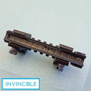11mm RAIL INTO 20mm RAIL CONVERTER WITH 20mm AIR GUN MOUNT(DOUBLE SCREW MOUNT)