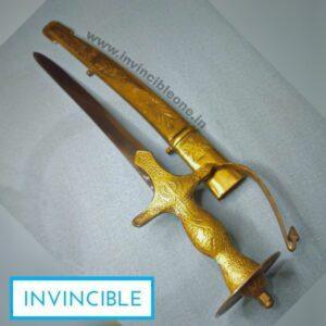 HAND MADE FULL BRASS  beautiful sword(Brass cover Brass)(Handel Stainless steel blade)