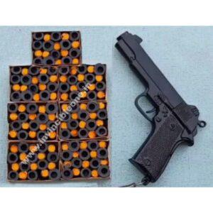 BIG SIZE Beretta cork gun+200 triple power cork+cover(full combo)