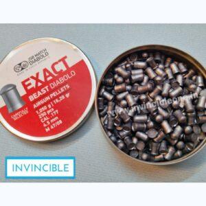 JSB Exact Beast Diabolo .177 Cal, 16.20 Grains/1.050g, Domed, 250/tin Airgun Pellets