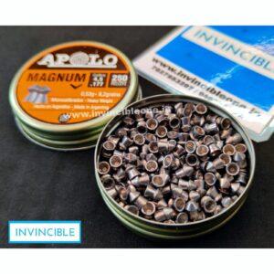 Apolo Magnum .177cal / 4.5mm 8.2gr (0.53g) Pointed Airgun Pellets – 250pcs