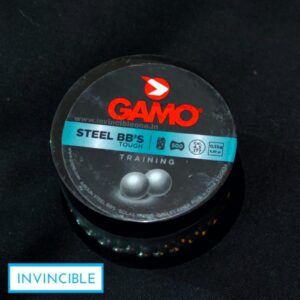 Gamo High Grade Steel BB’s 0.177Cal (4.5mm) Airgun Pellets | 5.39gr, Tin of 500 Pcs