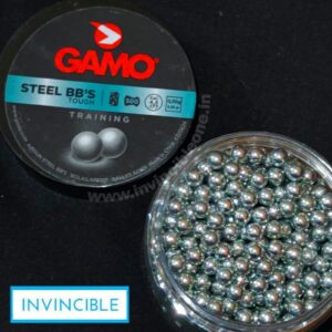 Gamo High Grade Steel BB’s 0.177Cal (4.5mm) Airgun Pellets | 5.39gr, Tin of 500 Pcs