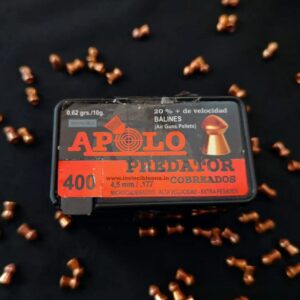 Apolo Predator .177Cal/4.5mm Air gun Pellets – 400N’s