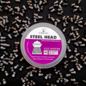 G SMITH HEAVY STEEL HEAD PELLET ( .177/4.5MM) CAL PELLETS