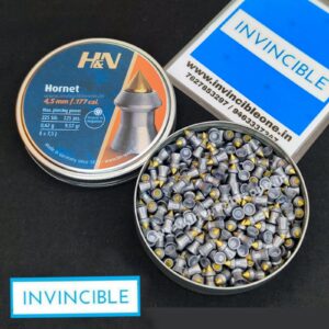 H&N Hornet .177 Cal Pointed Airgun Pellets-9.57gr-225ct