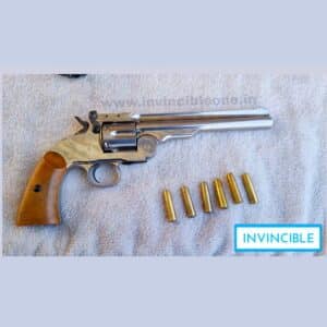 Schofield 6” Pellet Revolver SILVER(VERY POWERFUL)