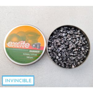 EXCITE ROUND HEAD PELLETS (Hammer)(High Velocity)