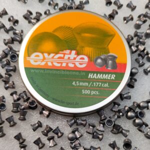 EXCITE ROUND HEAD PELLETS (Hammer)(High Velocity)