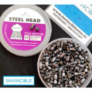 G SMITH HEAVY STEEL HEAD PELLET ( .177/4.5MM) CAL PELLETS