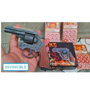 8 shot full metal diwali sound revolver mini(ring cap gun)