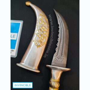 Sarvalo strong blade dagger handmade beautiful design on full metal cover