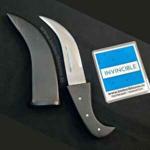 full black wooden body dagger | high carbon steel blade small size | kirpan