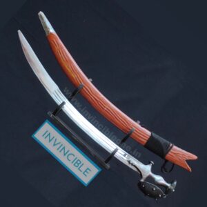 Kesari Dhal talwar | orange dhal handle sword 3 ft