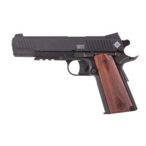 CROSMAN 1911 CO2 FULL METAL PELLET AIR PISTOL | MATE BLACK COLOUR