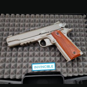 CROSMAN 1911 CO2 FULL METAL PELLET AIR PISTOL | SILVER COLOUR