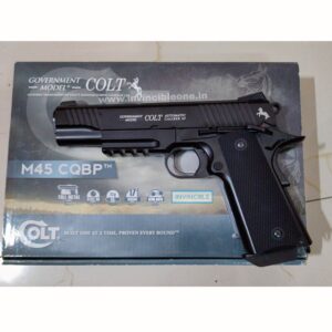 Colt M45 CQBP Cal .177, 4.5mm Co2 BB Blowback Full Metal Air Pistol