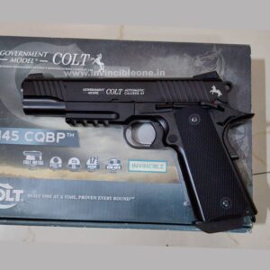 Colt M45 CQBP Cal .177, 4.5mm Co2 BB Blowback Full Metal Air Pistol