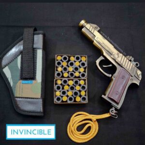 FULL METAL SOUND CORK GUN BERETTA STYLE+40 sound cork (GOLDEN)(500g)