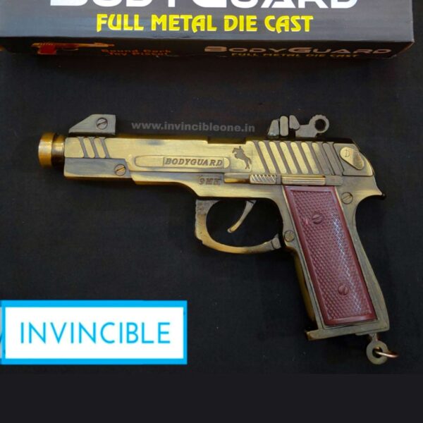 FULL METAL SOUND CORK GUN BERETTA STYLE+40 sound cork (GOLDEN)(500g) - Image 2