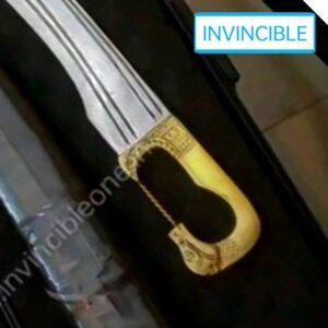 Golden horse handle big size khukhri (3 ft size)