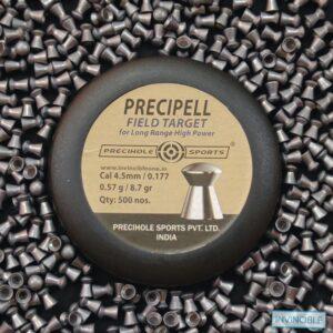 Precipell Field Target Round Head Pellets (0.177Cal/4.5mm)(500 nos.)