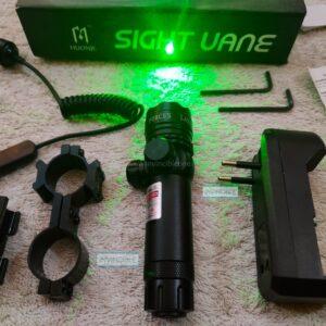 Powerful green laser pointer | laser light | with charger & mounts