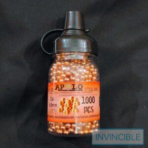 Apolo Steel BBs 0.177 Cal (4.5mm) 1000ct
