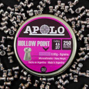 Apolo hollow point | .177 cal pellets |250 pcs